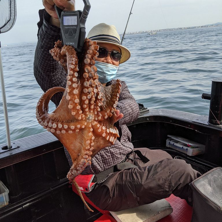 須磨発 黒い釣り船で大阪湾 淡路島へ パイレーツdaiyumaru